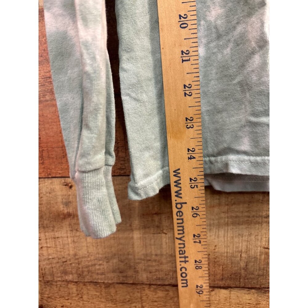 Simply Southern Small Tie-Dye Long Sleeve Shirt Live Life Simple Graphic - Picture 3 of 6